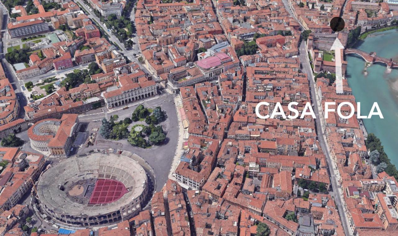 Casa Fola - City Centre Rooms Verona Exteriör bild